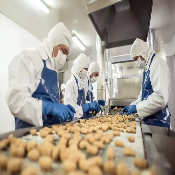 Bộ quần áo phòng sạch đạt chuẩn HACCP & ISO trong ngành Thực phẩm & Chế biến