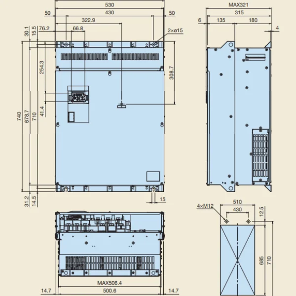 kich-thuoc-frn0253f2e-4g-bien-tan-fuji-ehvac-3-pha-380v-132kw