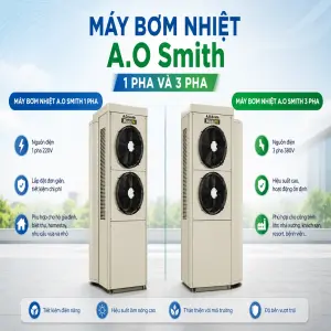 may-bom-nhiet-ao-smith-1-pha-va-3-pha