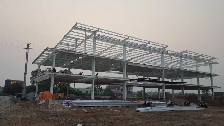 kết cấu thép nhà xưởng